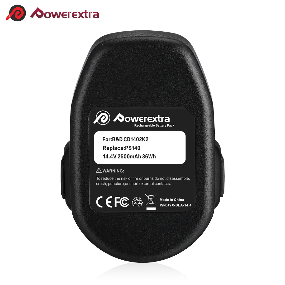  Powerextra 2500mah 14.4V Replacement Battery for