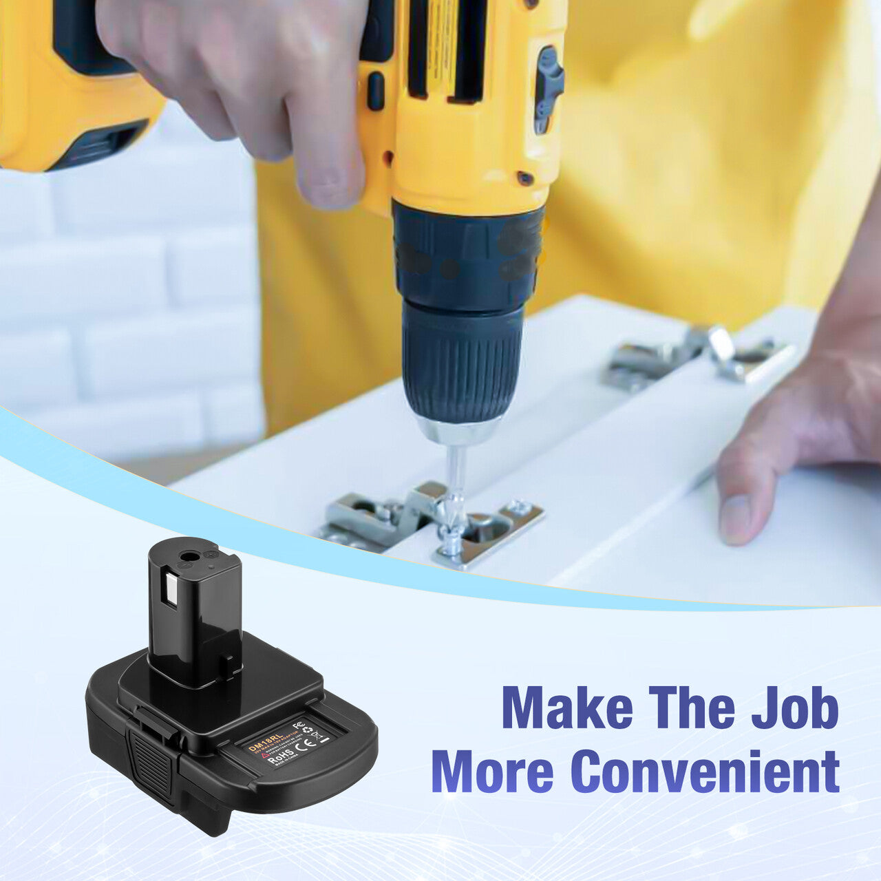 Adapter Lets You Plug In Cordless Power Tools