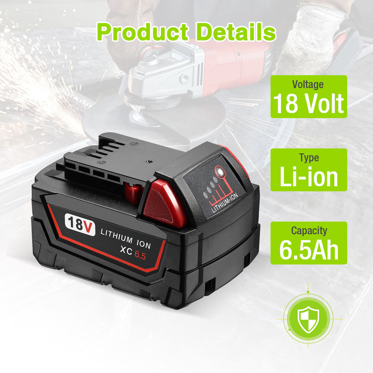 Milwaukee 5 online battery