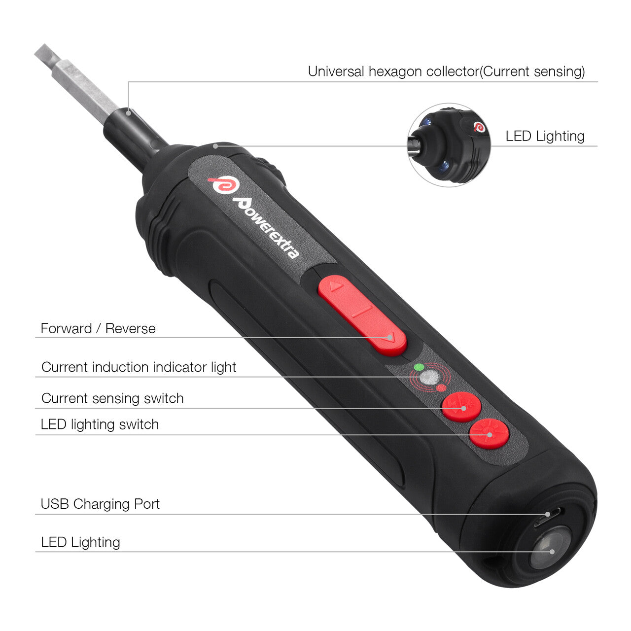 Shop Multi-function Electric Cordless Screwdriver Kit | Powerextra